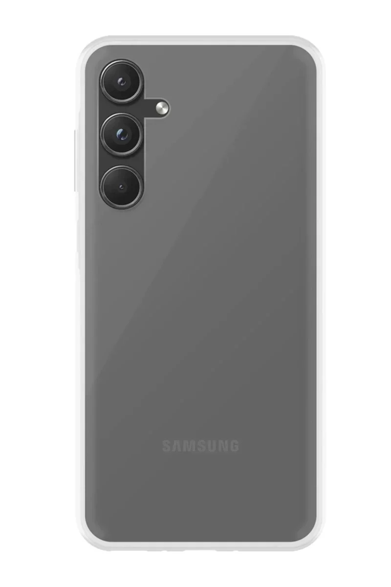 Samsung Galaxy A55 5G Kılıf Lüx Şeffaf Silikon Samsung Galaxy A55 5G Kılıf Lüx Şeffaf Silikon