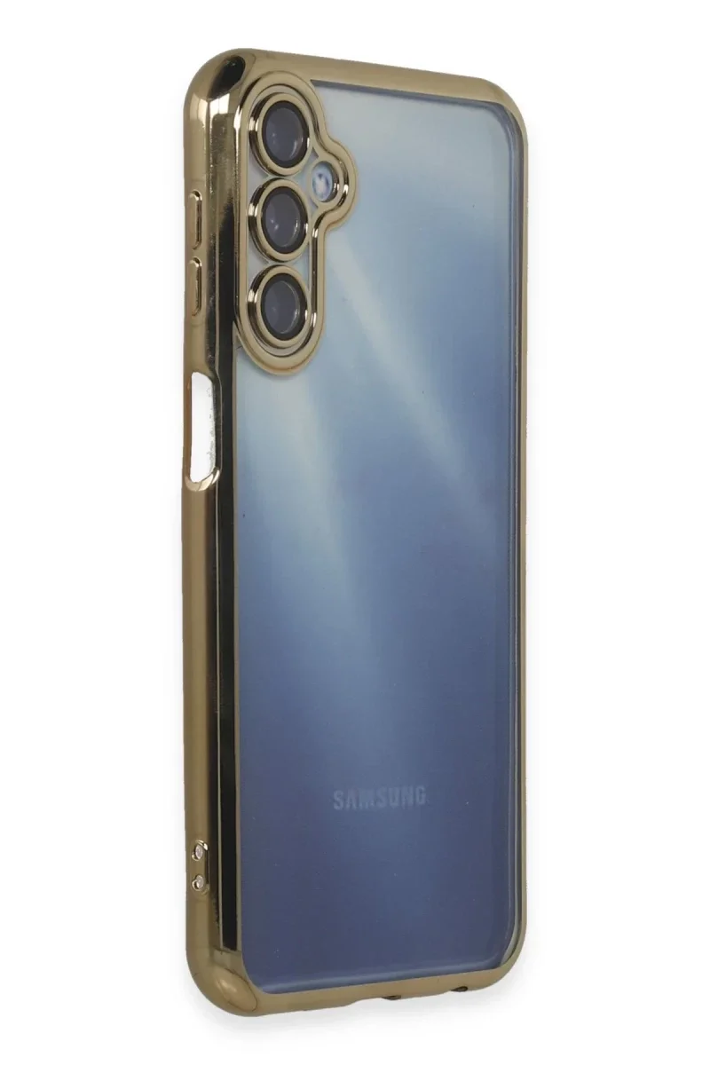 Samsung Galaxy A55 5G Kılıf Razer Lensli Silikon - Gold Fiyatı, Yorumları ve Özellikleri