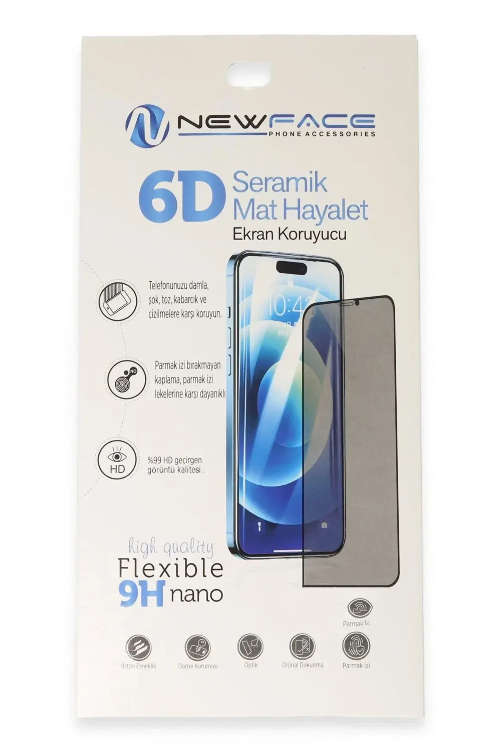 Samsung Galaxy A55 5g 6d Antistatik Mat Seramik Hayalet Nano Ekra