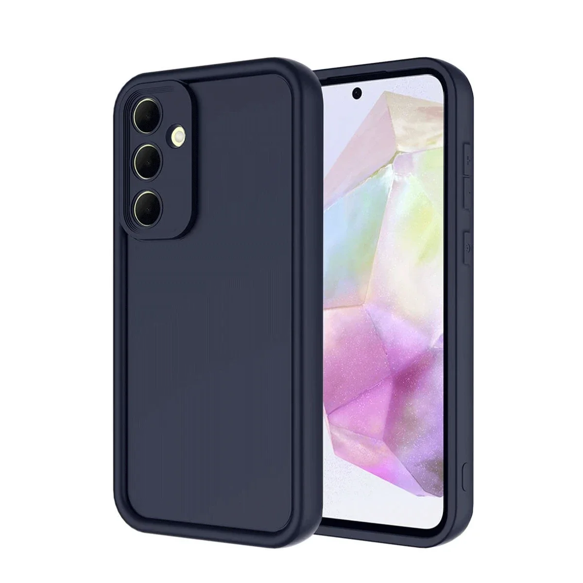 Samsung Galaxy A56 Kılıf Viera Silikon - Lacivert
