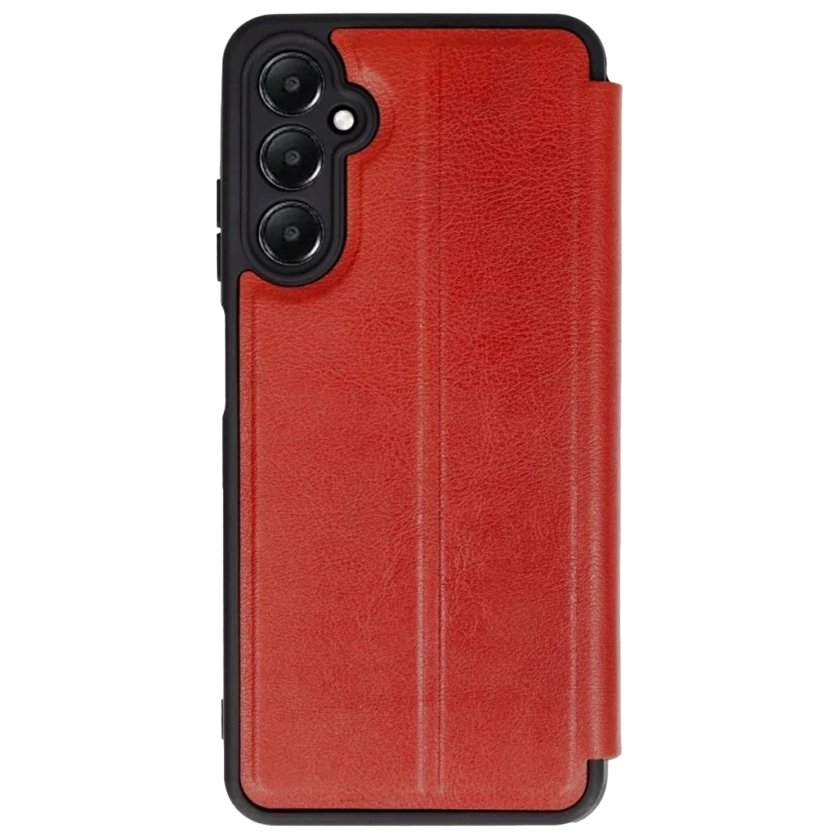 Samsung Galaxy A56 Kılıf Flip Cover - Kırmızı Samsung Galaxy A56 Kılıf Flip Cover - Kırmızı