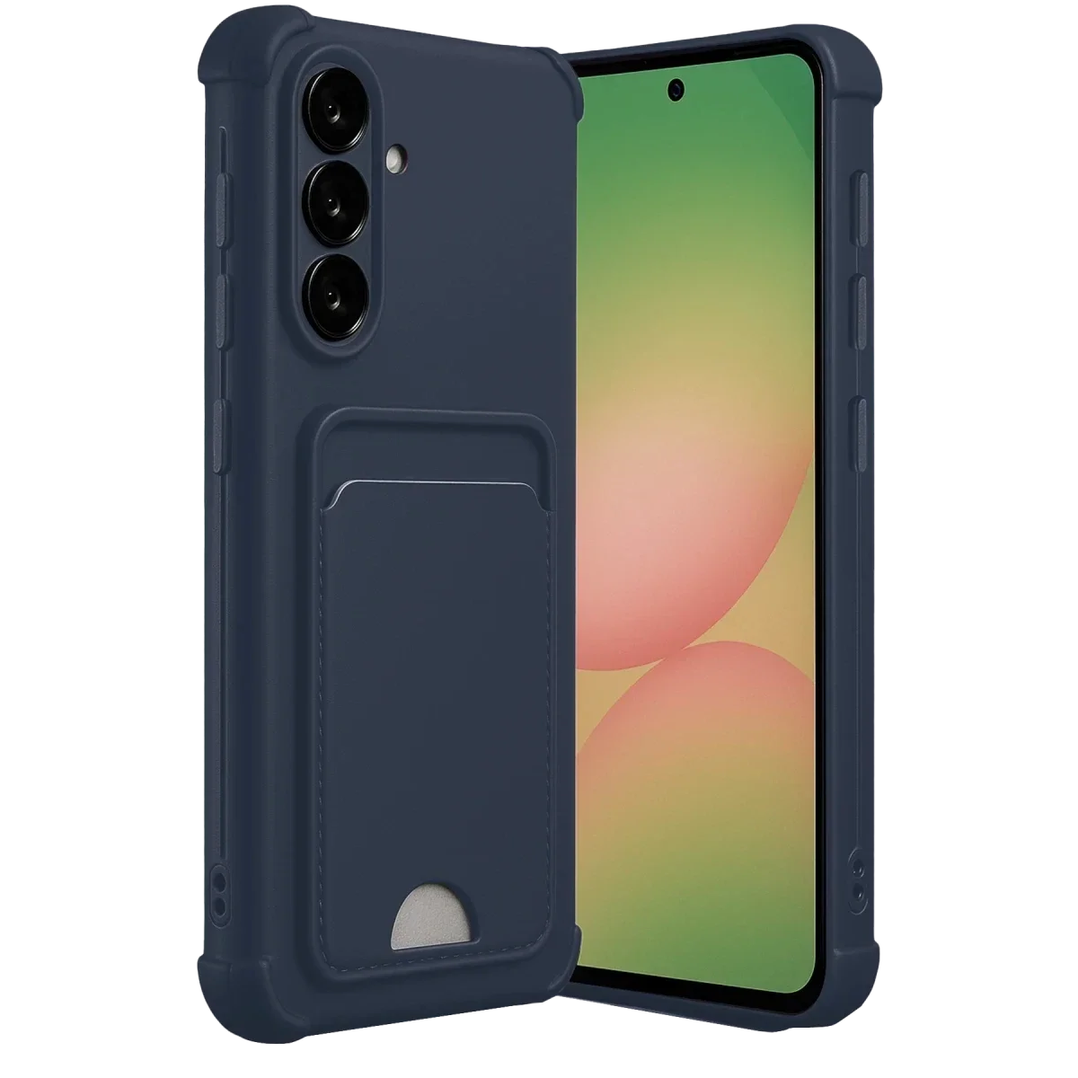 Samsung Galaxy A56 Kılıf Kelvin Kartvizitli Silikon - Lacivert Samsung Galaxy A56 Kılıf Kelvin Kartvizitli Silikon - Lacivert
