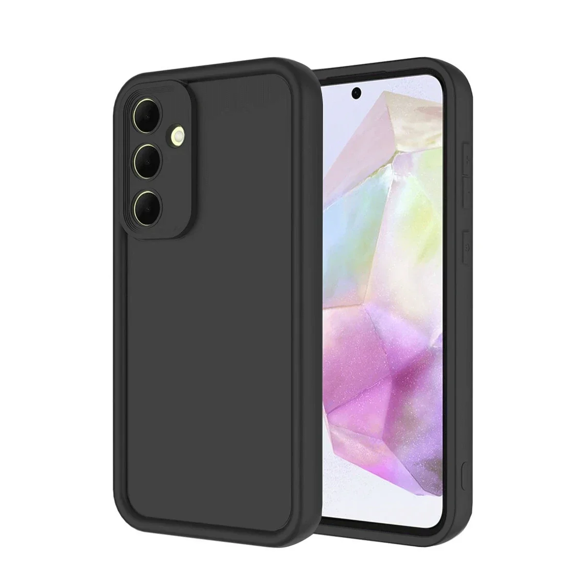 Samsung Galaxy A56 Kılıf Viera Silikon - Siyah Samsung Galaxy A56 Kılıf Viera Silikon - Siyah