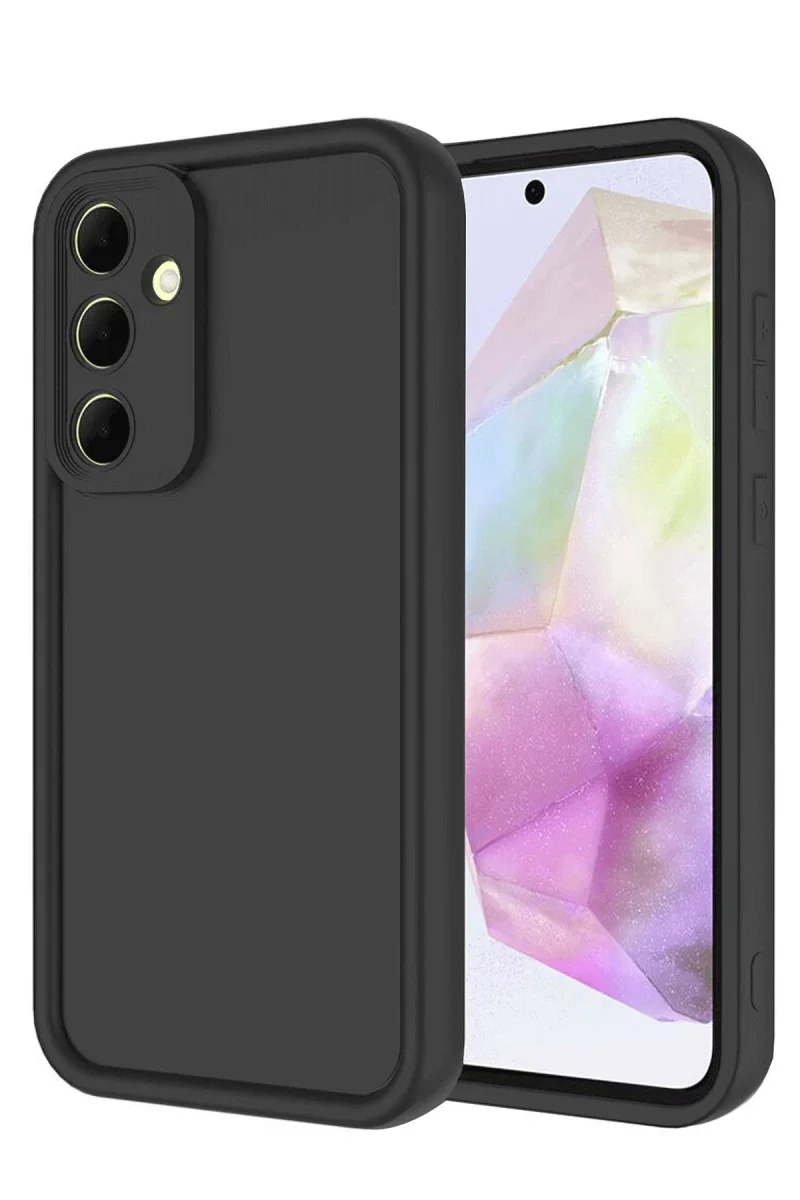 Samsung Galaxy A56 Kılıf Viera Silikon - Siyah Samsung Galaxy A56 Kılıf Viera Silikon - Siyah