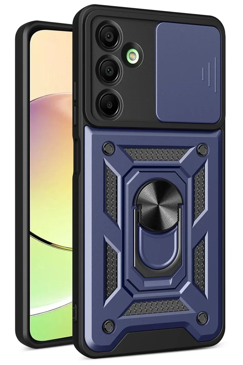 Samsung Galaxy A56 Kılıf Pars Lens Yüzüklü Silikon - Lacivert Fiyatı, Yorumları ve Özellikleri