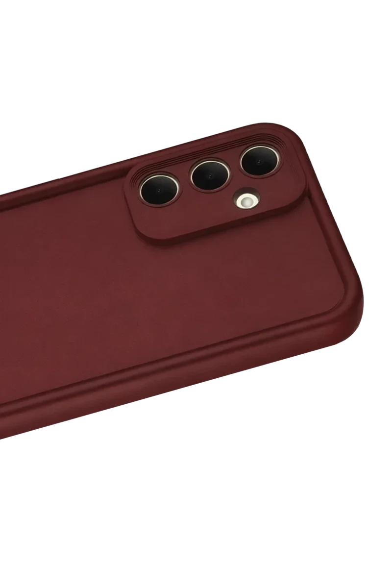 Samsung Galaxy A56 Kılıf Viera Silikon - Bordo Samsung Galaxy A56 Kılıf Viera Silikon - Bordo