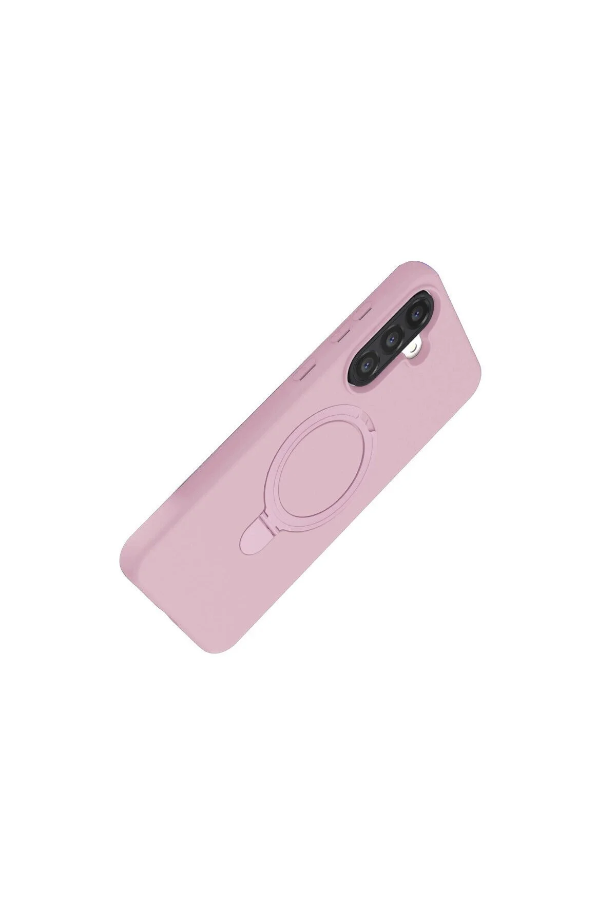 Samsung Galaxy A56 Regal Magsafe Standlı Kapak - Açık Pembe