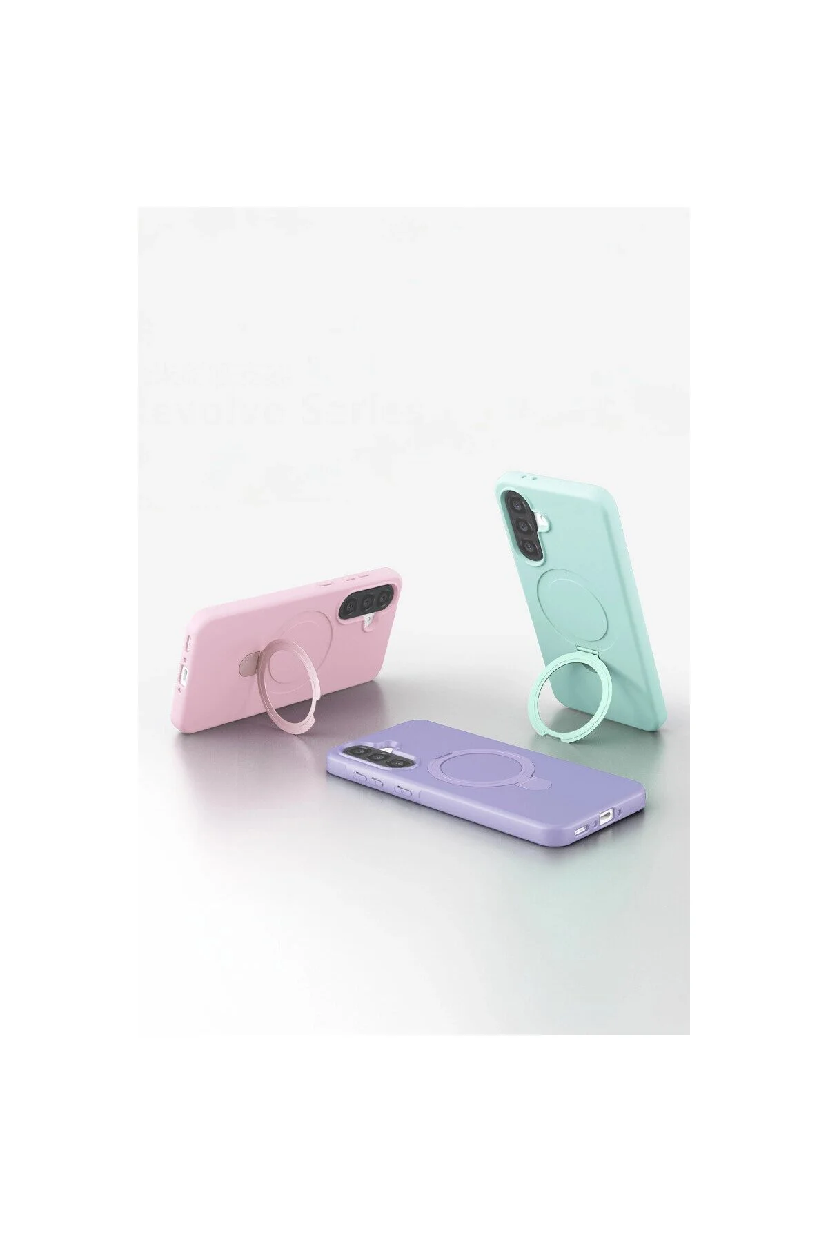 Samsung Galaxy A56 Regal Magsafe Standlı Kapak - Lacivert Samsung Galaxy A56 Regal Magsafe Standlı Kapak - Lacivert