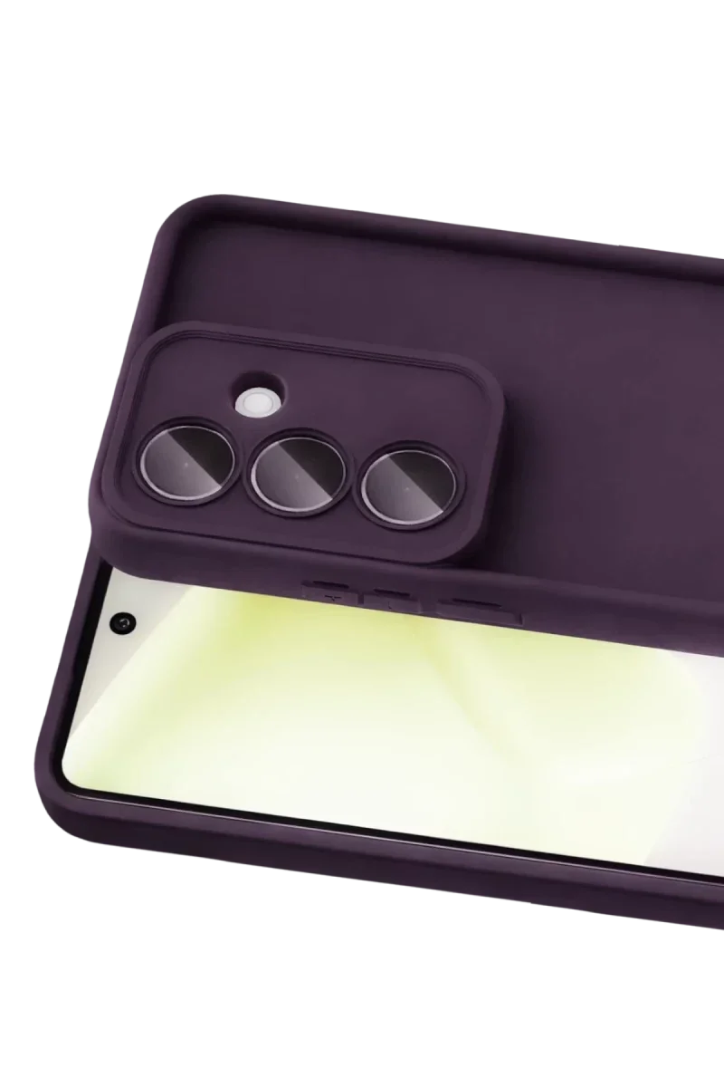 Samsung Galaxy A57 5G Viera Silikon - Mürdüm