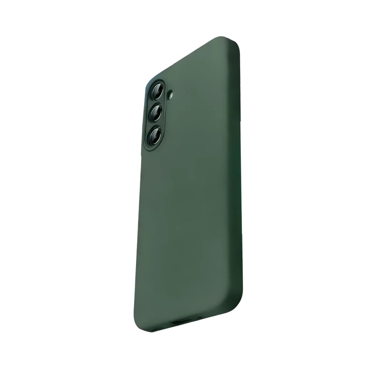 Samsung Galaxy A57 5G Nano içi Kadife Silikon - Koyu Yeşil