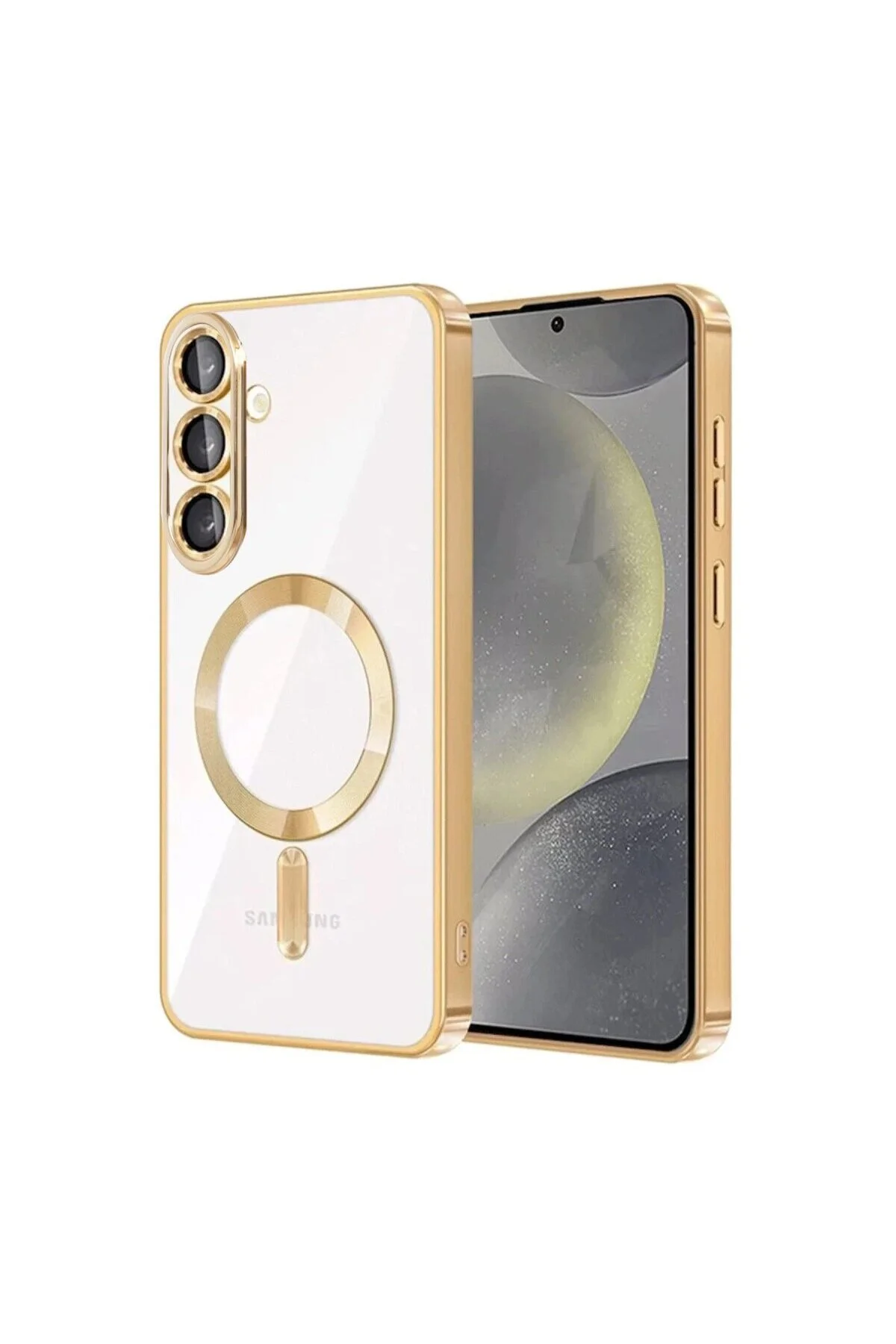 Samsung Galaxy A57 5g Kross Magneticsafe Kapak - Gold