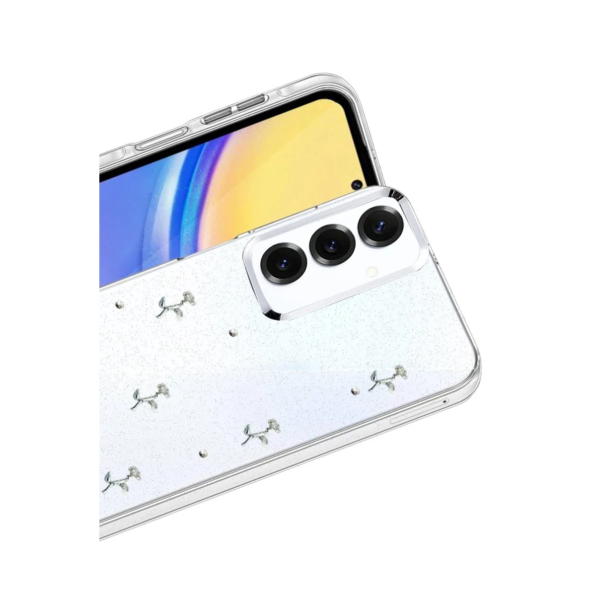 Samsung Galaxy A57 5g Fiyonk Desenli Kapak - Desen 4 Samsung Galaxy A57 5g Fiyonk Desenli Kapak - Desen 4