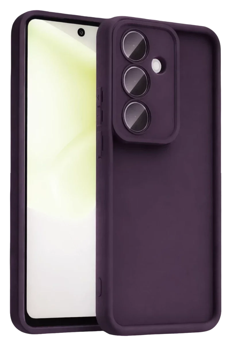 Samsung Galaxy A57 5G Viera Silikon - Mürdüm