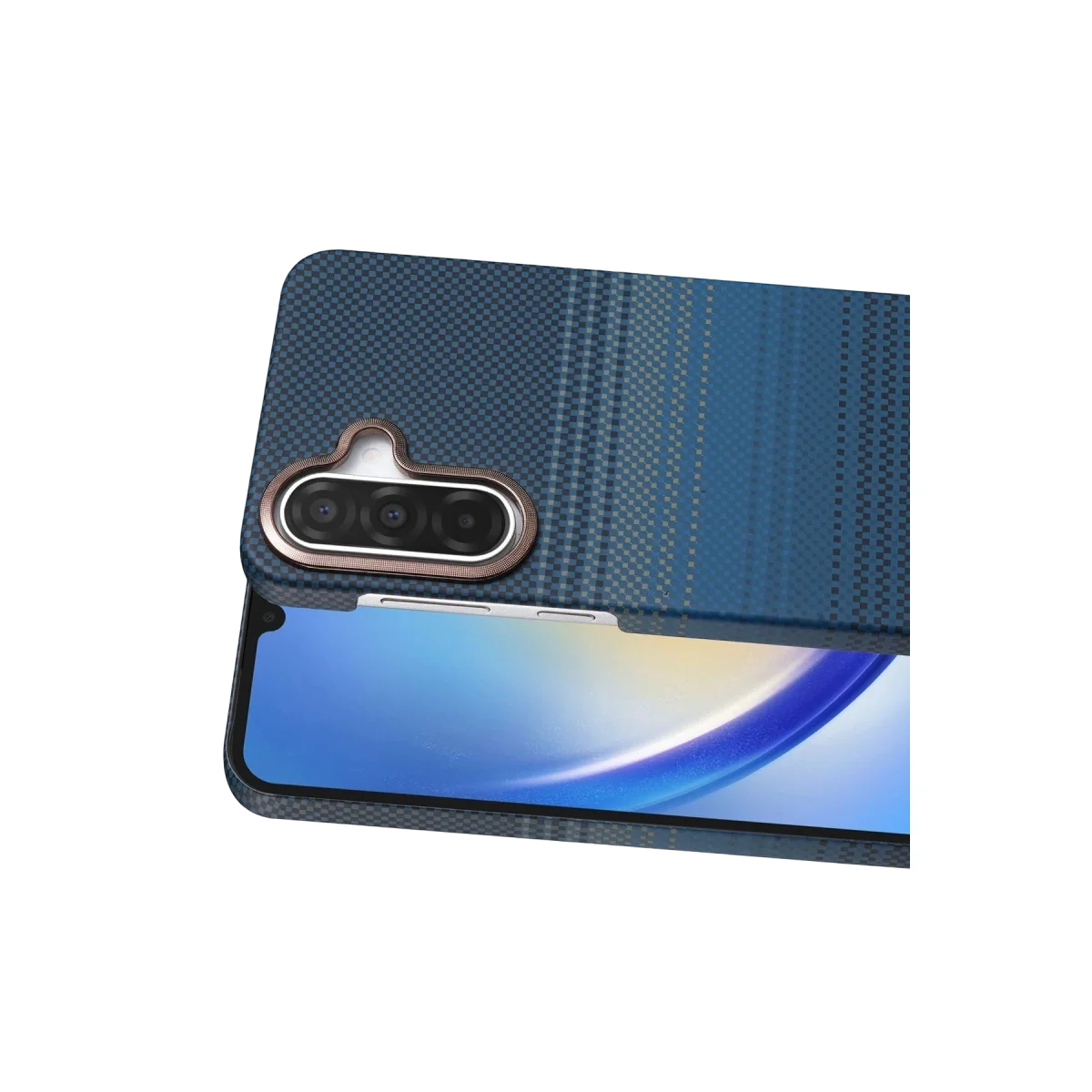Samsung Galaxy A57 5g Vega Magsafe Kapak - Mavi Samsung Galaxy A57 5g Vega Magsafe Kapak - Mavi