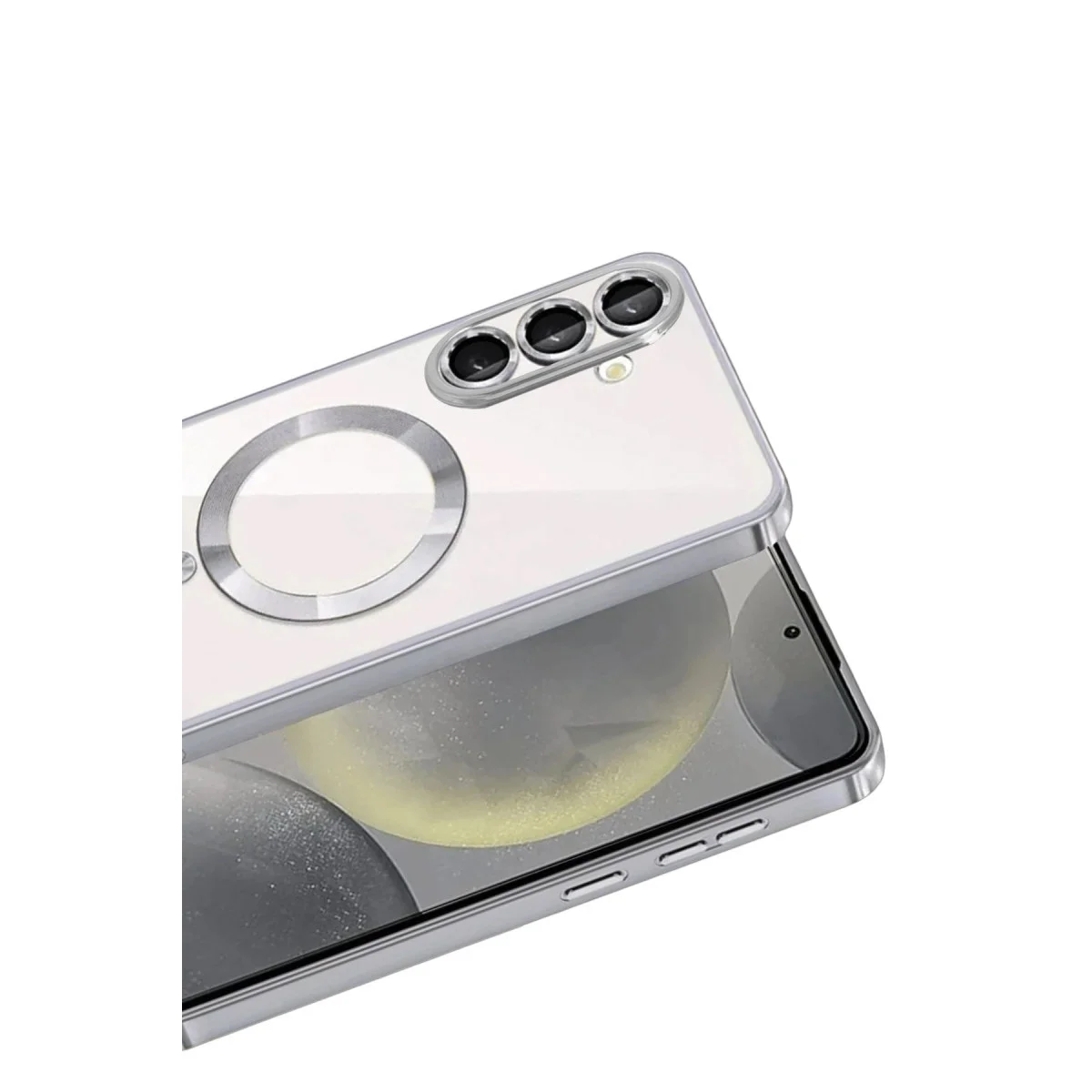 Samsung Galaxy A57 5g Kross Magneticsafe Kapak - Titan Gri Samsung Galaxy A57 5g Kross Magneticsafe Kapak - Titan Gri