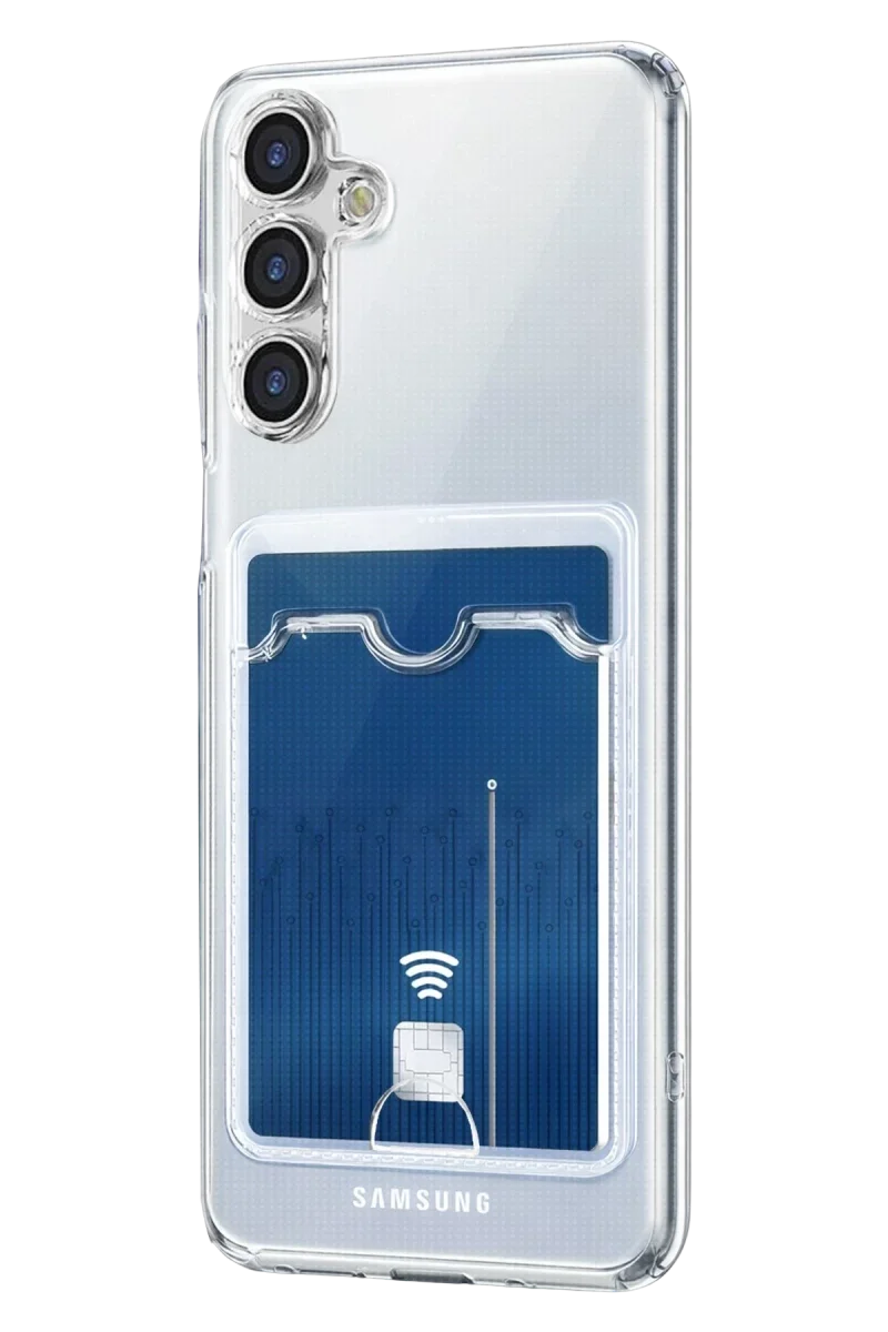 Samsung Galaxy A57 5G Kart Şeffaf Silikon - Şeffaf Samsung Galaxy A57 5G Kart Şeffaf Silikon - Şeffaf