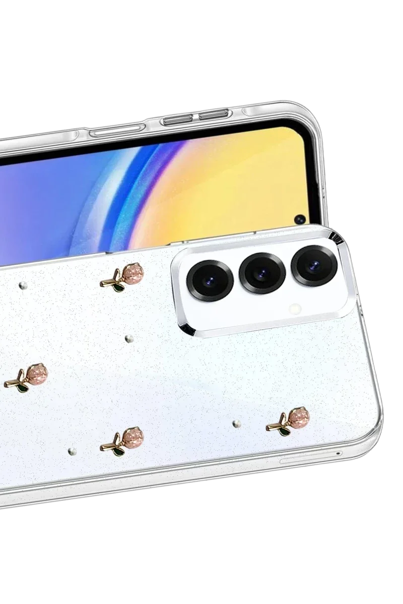 Samsung Galaxy A57 5G Fiyonk Desenli Kapak - Desen 6 Samsung Galaxy A57 5G Fiyonk Desenli Kapak - Desen 6