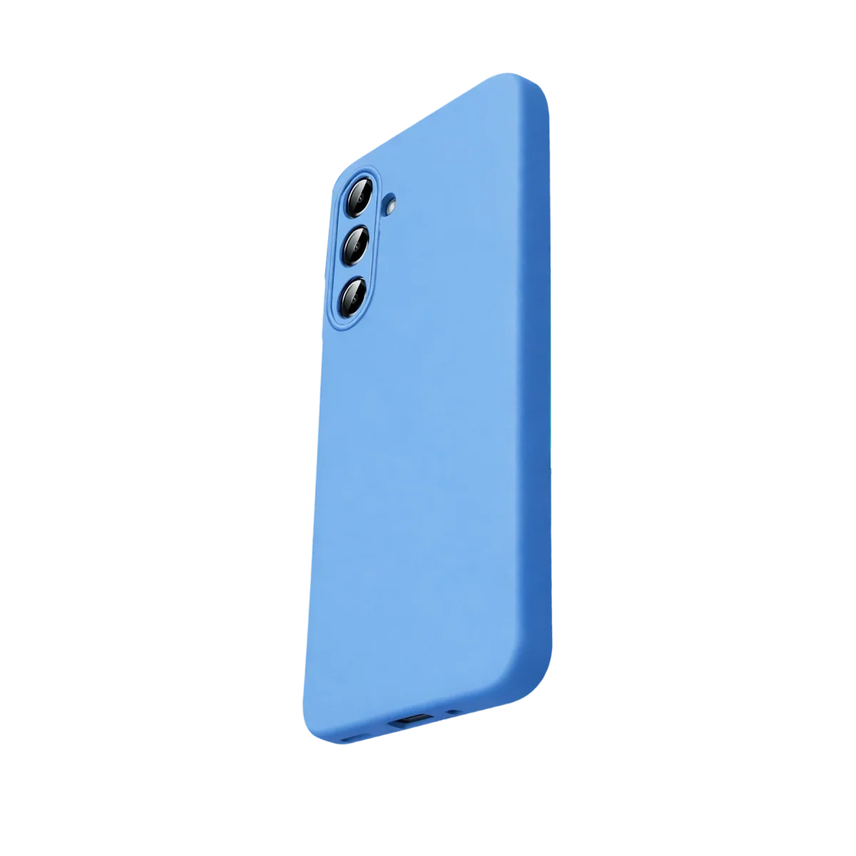 Samsung Galaxy A57 5G Nano içi Kadife Silikon - Mavi