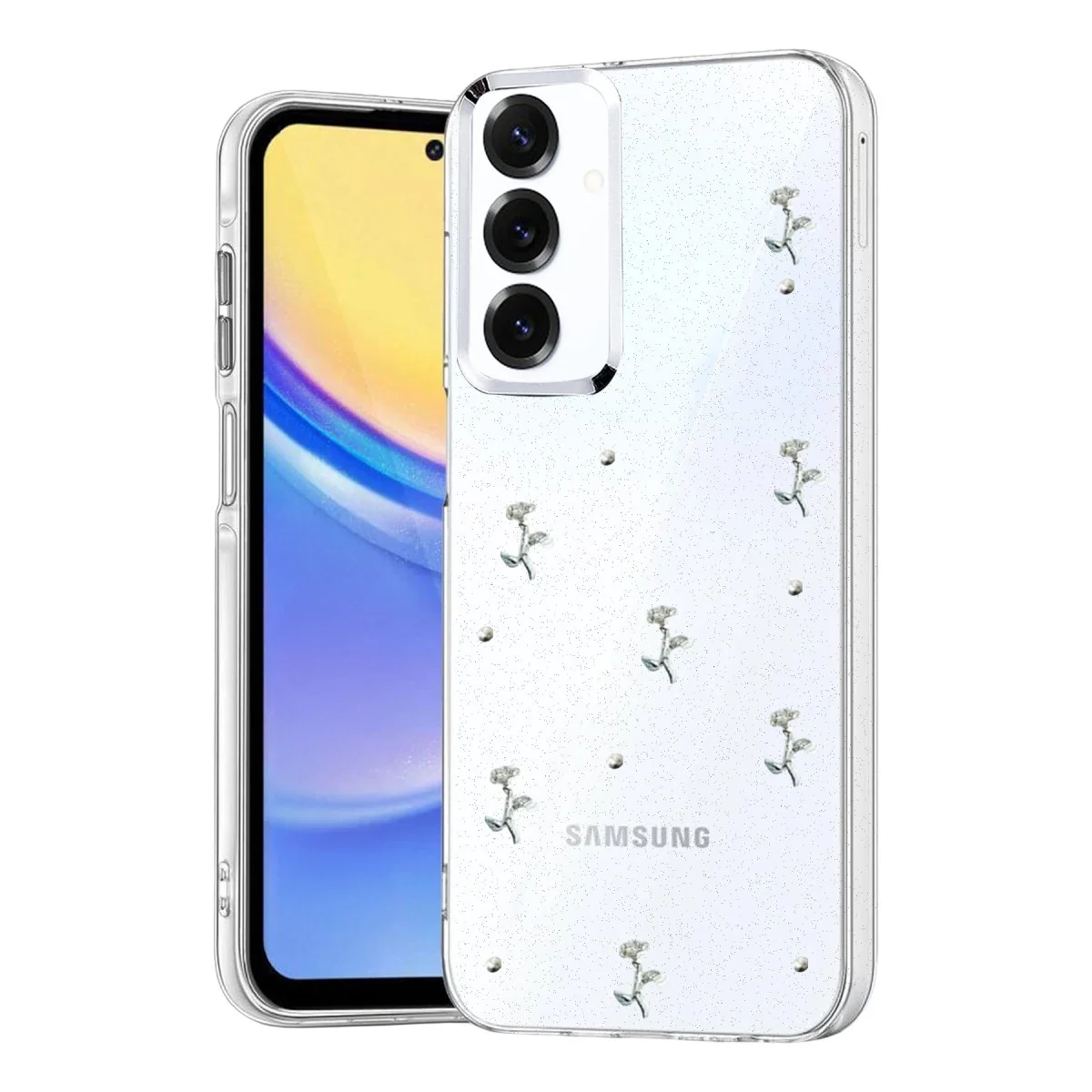 Samsung Galaxy A57 5g Fiyonk Desenli Kapak - Desen 4 Samsung Galaxy A57 5g Fiyonk Desenli Kapak - Desen 4