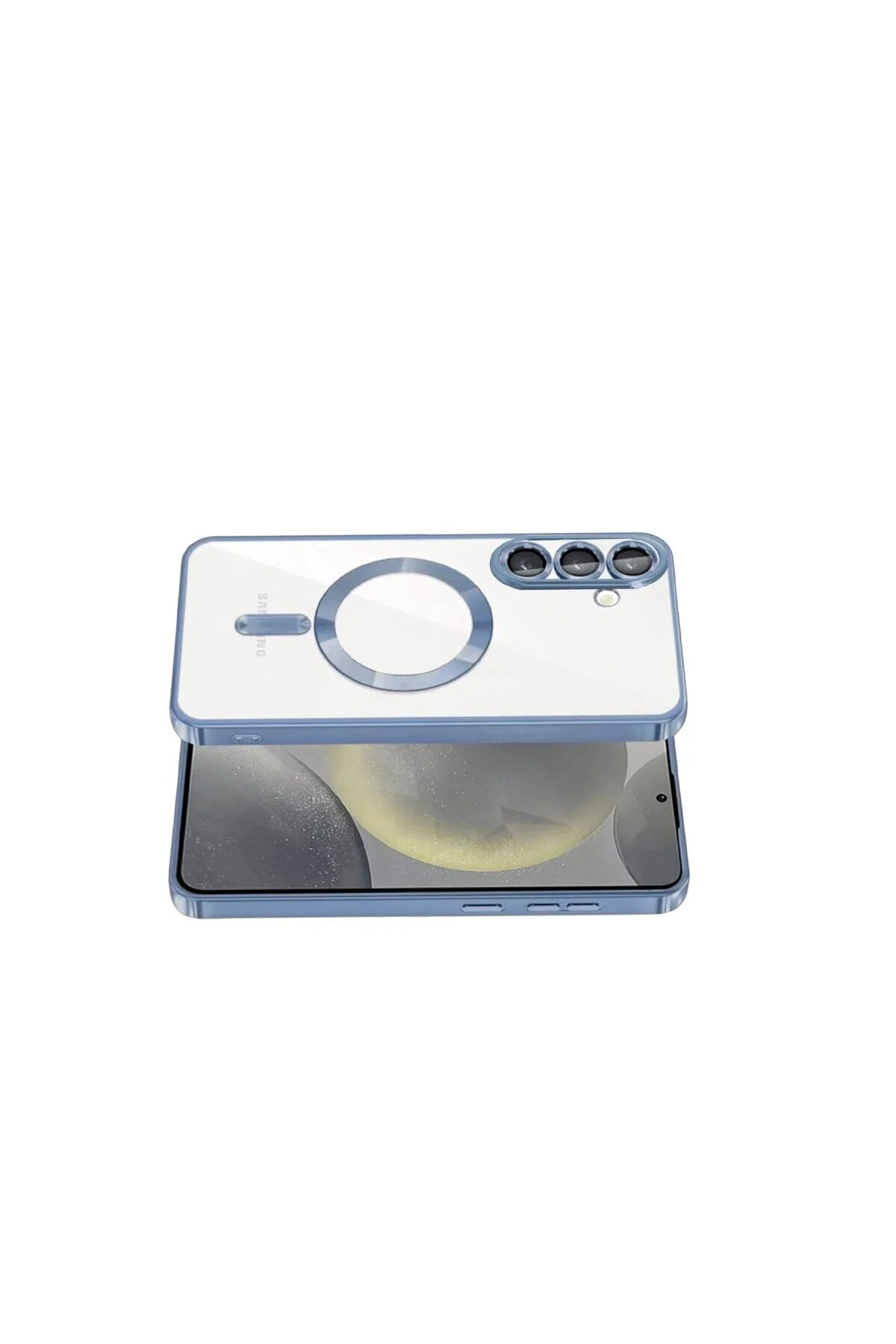 Samsung Galaxy A57 5g Kross Magneticsafe Kapak - Sierra Blue Samsung Galaxy A57 5g Kross Magneticsafe Kapak - Sierra Blue