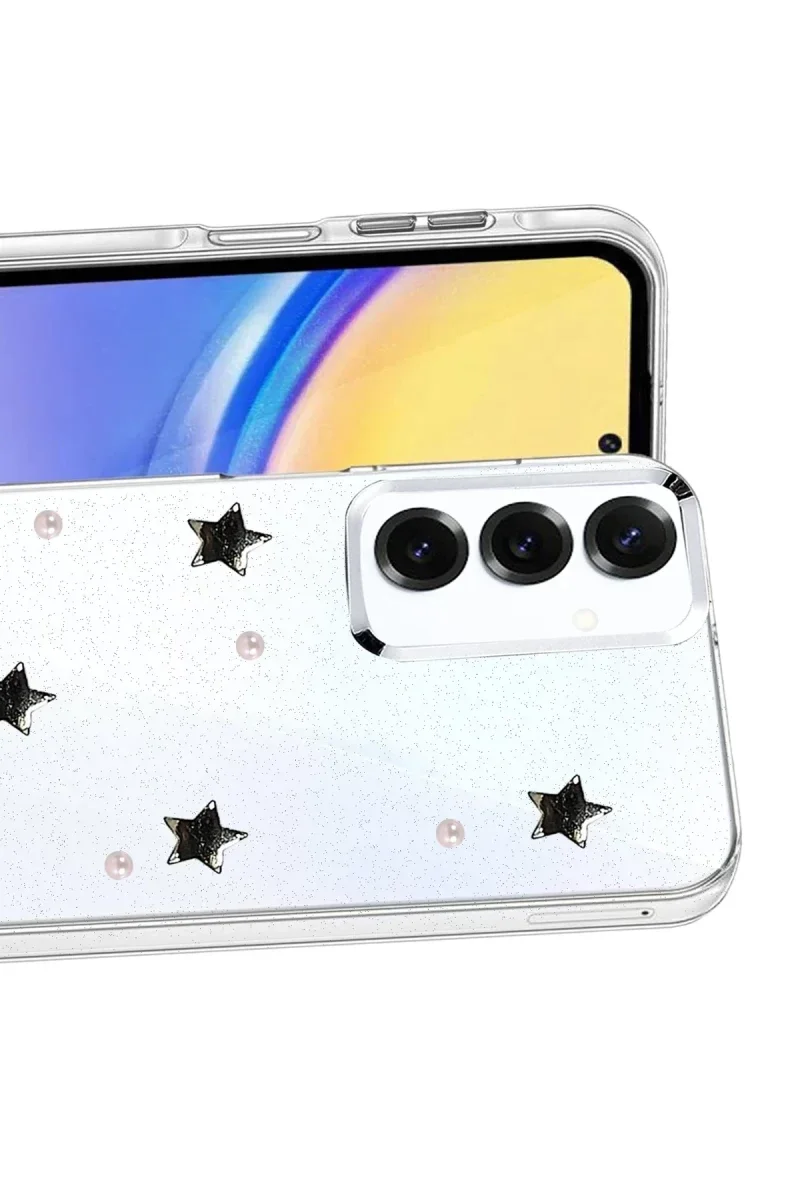 Samsung Galaxy A57 5G Fiyonk Desenli Kapak - Desen 7 Samsung Galaxy A57 5G Fiyonk Desenli Kapak - Desen 7