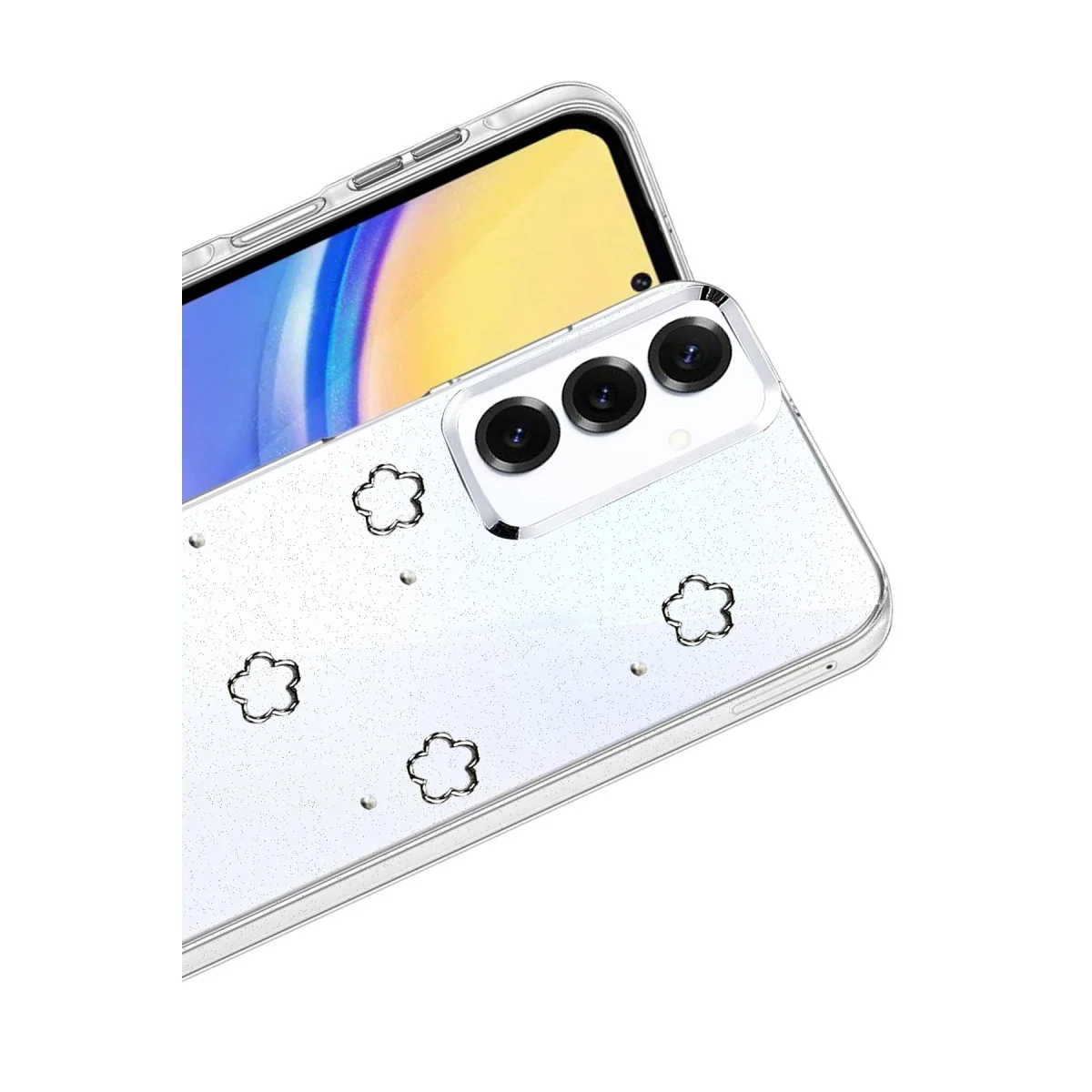 Samsung Galaxy A57 5g Fiyonk Desenli Kapak - Desen 2 Samsung Galaxy A57 5g Fiyonk Desenli Kapak - Desen 2