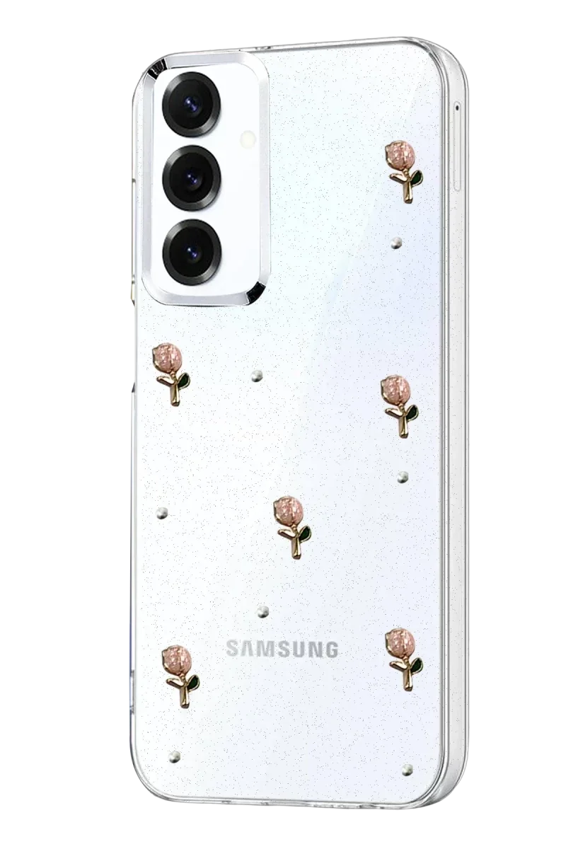 Samsung Galaxy A57 5G Fiyonk Desenli Kapak - Desen 6 Samsung Galaxy A57 5G Fiyonk Desenli Kapak - Desen 6