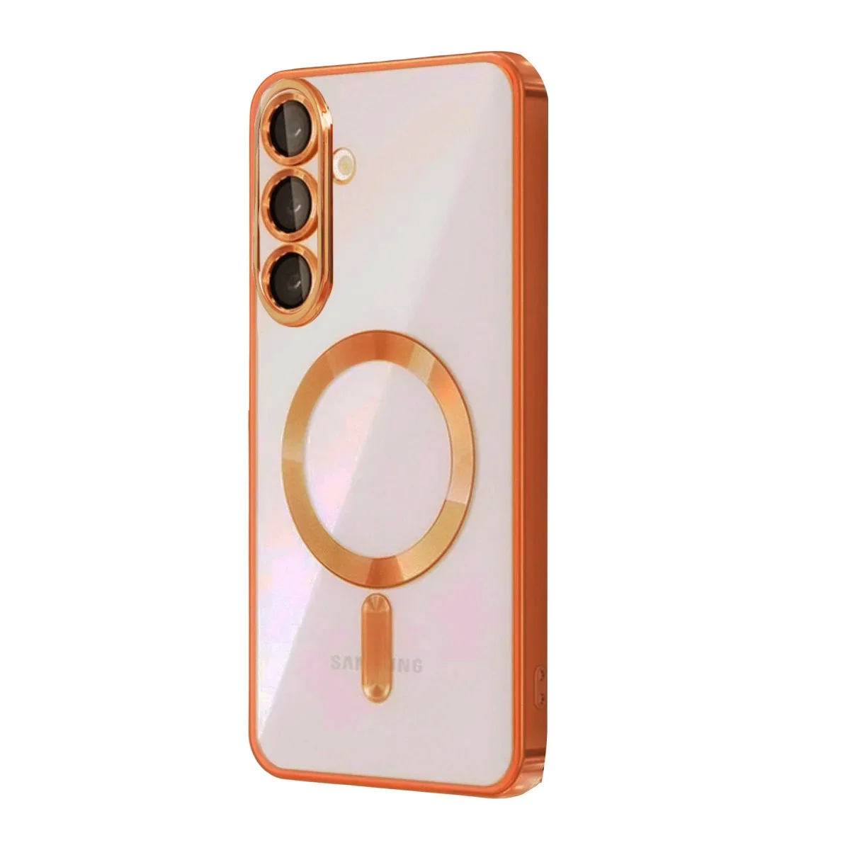 Samsung Galaxy A57 5g Kross Magneticsafe Kapak - Turuncu Samsung Galaxy A57 5g Kross Magneticsafe Kapak - Turuncu