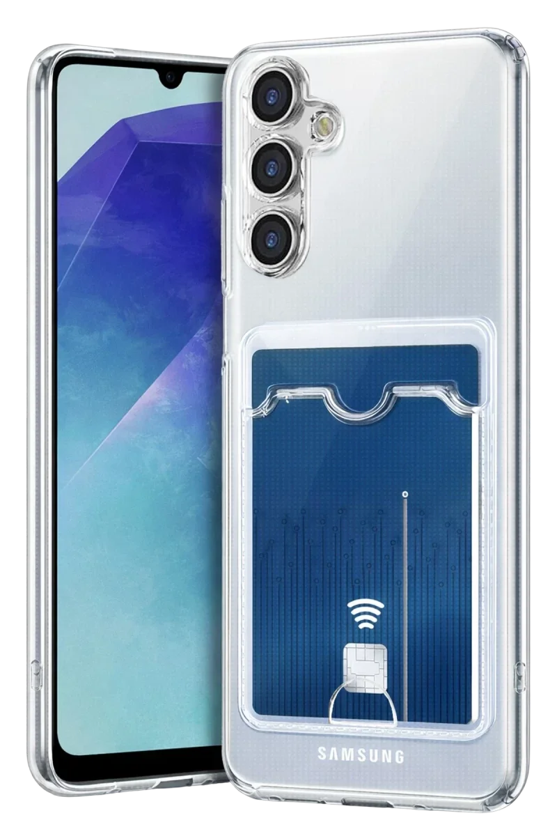 Samsung Galaxy A57 5G Kart Şeffaf Silikon - Şeffaf Samsung Galaxy A57 5G Kart Şeffaf Silikon - Şeffaf