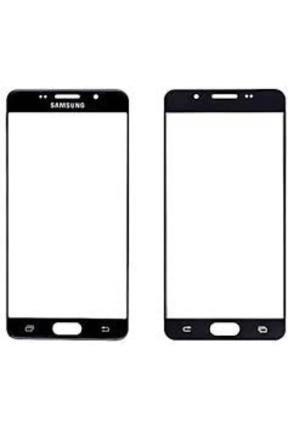 Samsung Galaxy A7 2016 Okalı Ön Cam A710 (EKRAN DEĞİLDİR) Siyah