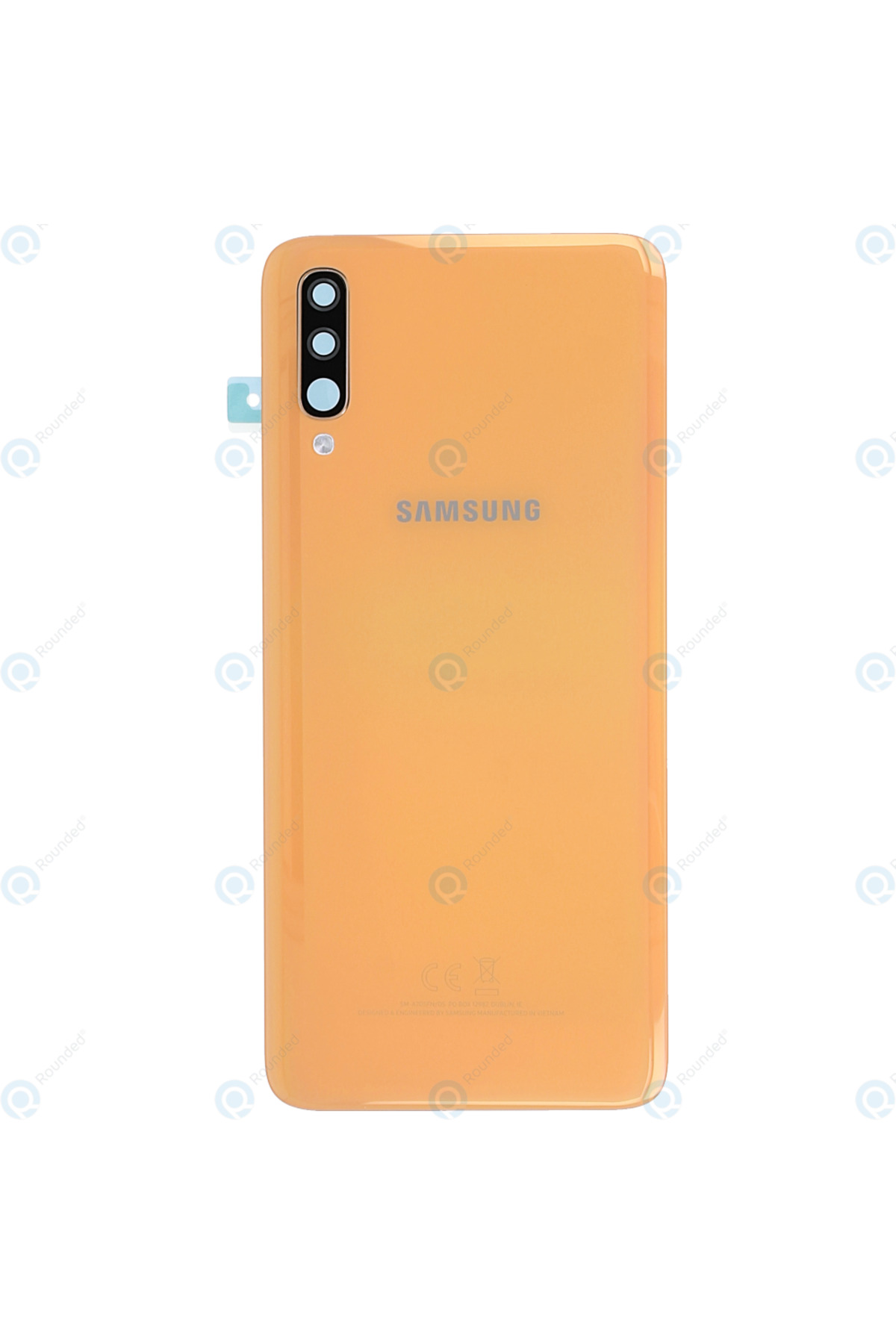 Samsung Galaxy A70 Kasa Kapak Sm-a705f - Yan Tuşlar Dahil Mercan