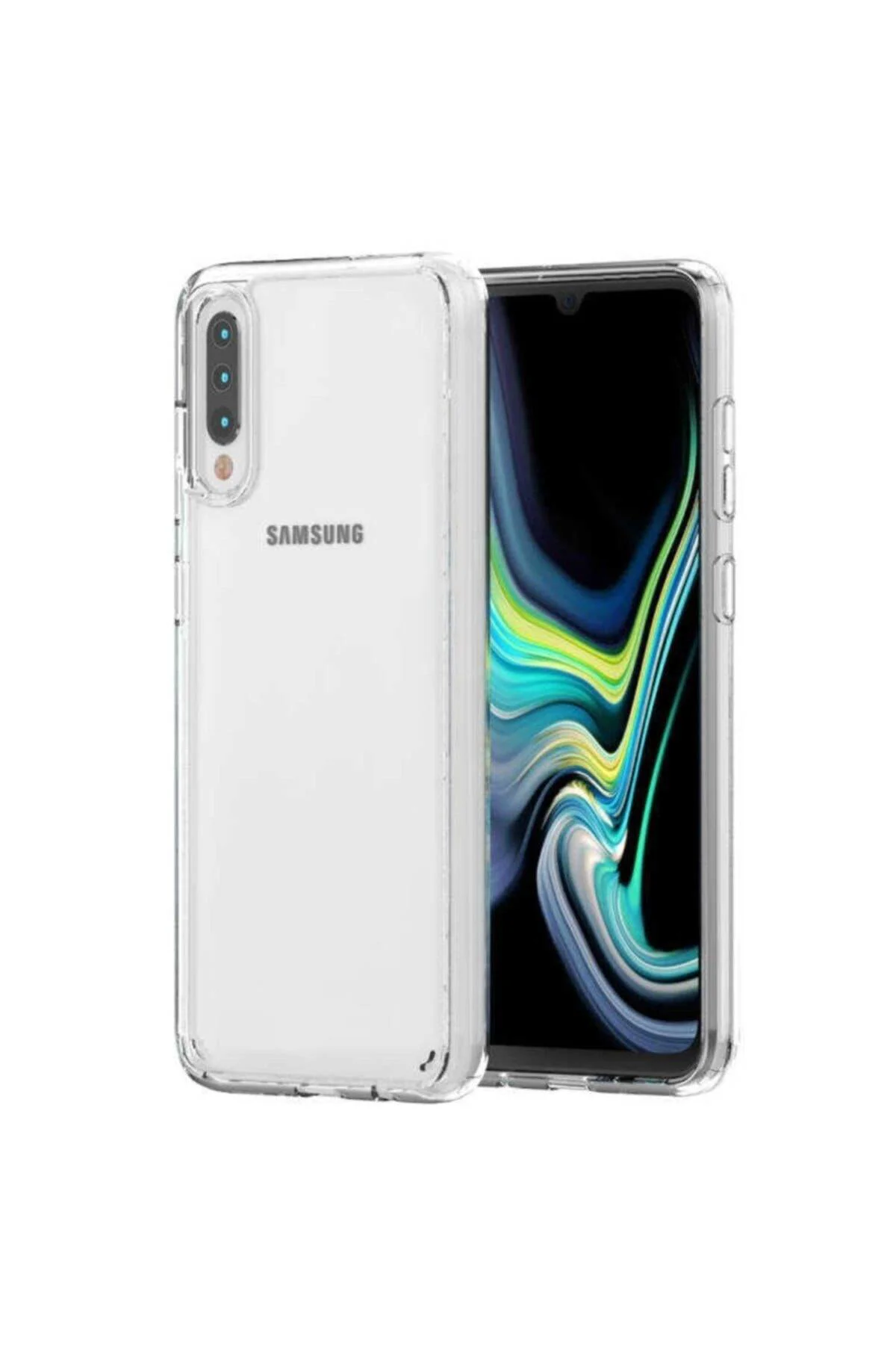 Samsung Galaxy A70 Premium Silikon Kılıf Şeffaf Samsung Galaxy A70 Premium Silikon Kılıf Şeffaf