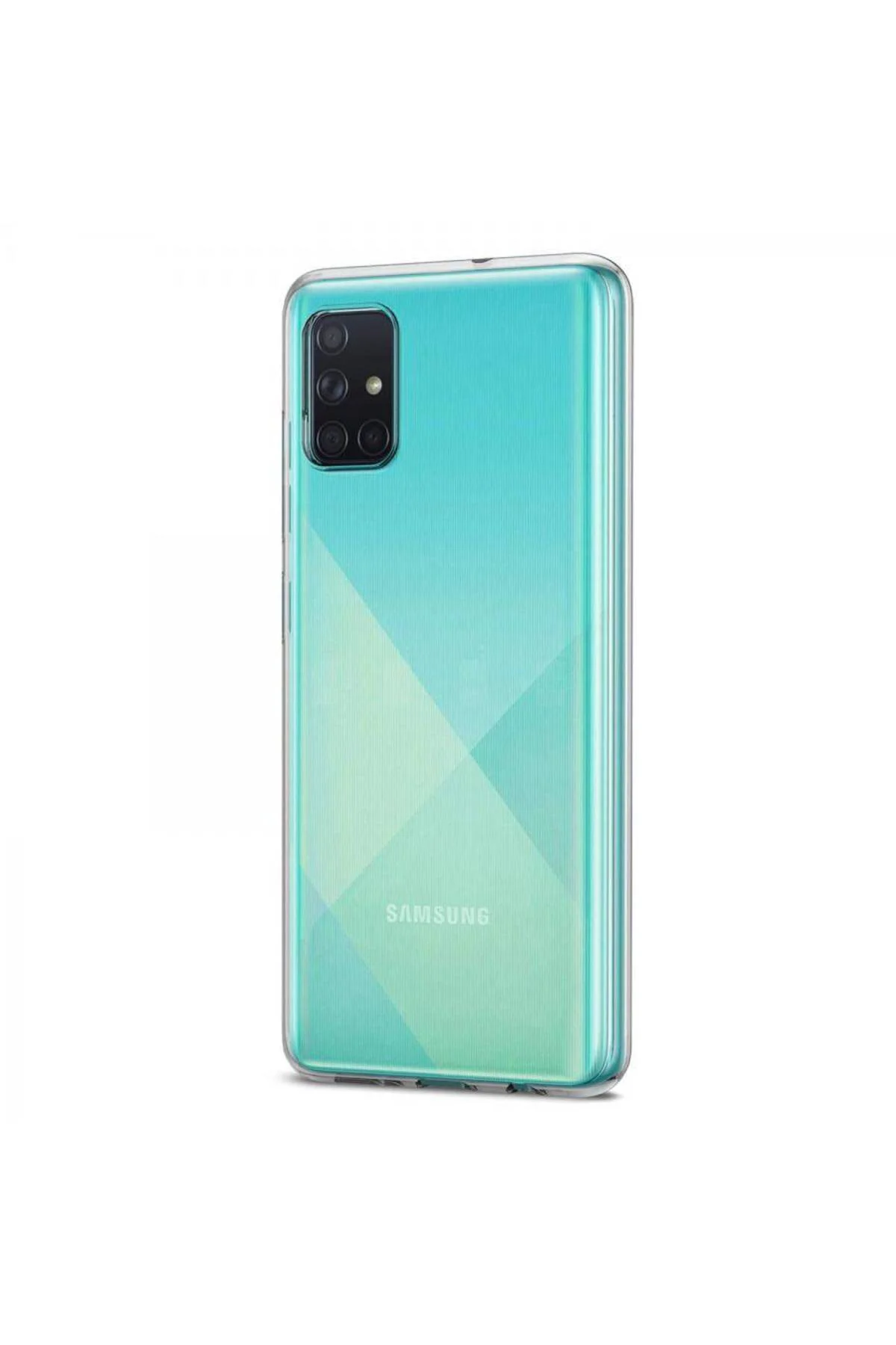 Samsung Galaxy A71 2.0 MM Korumalı Silikon Kılıf Şeffaf