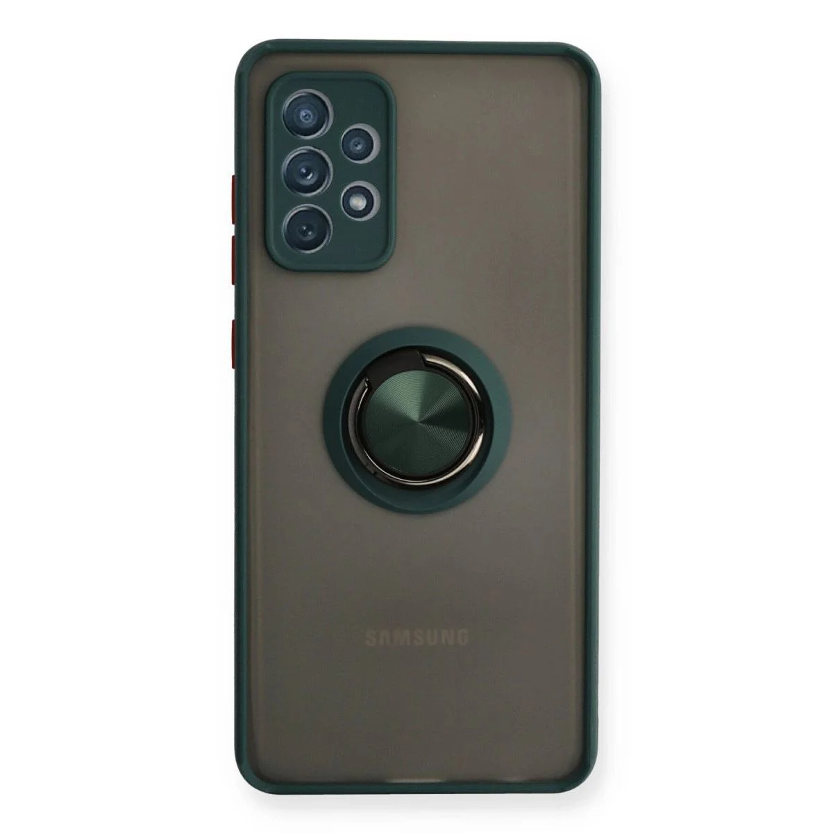 Samsung Galaxy A72 ile Uyumlu Montreal Yüzüklü Silikon Kılıf - Yeşil Fiyatı, Yorumları ve Özellikleri