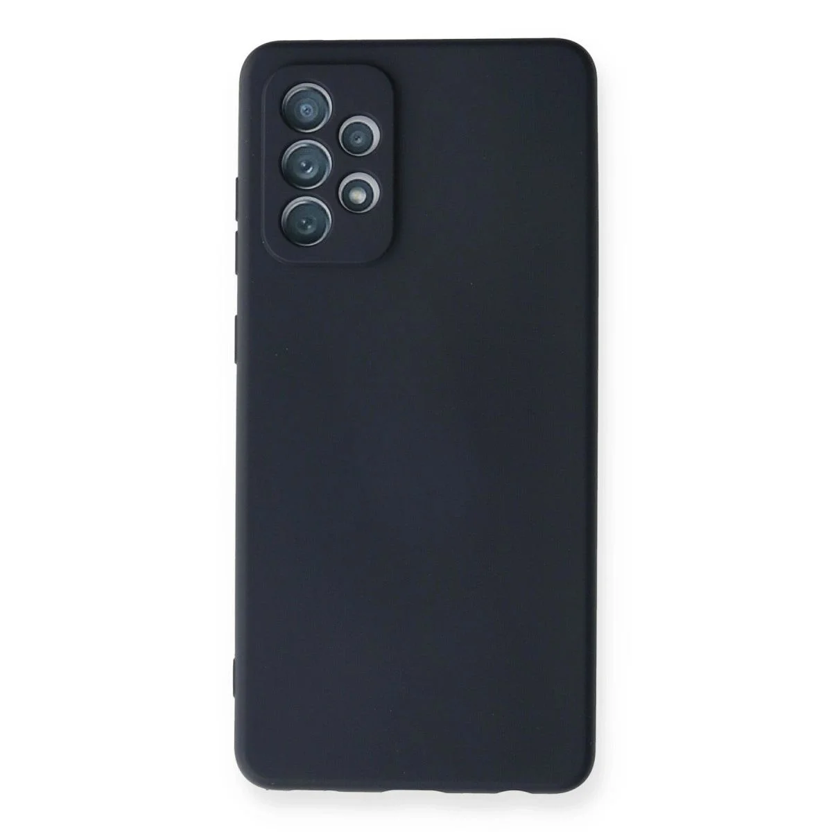 Samsung Galaxy A72 ile Uyumlu Nano İçi Kadife Silikon Kılıf - Lacivert Fiyatı, Yorumları ve Özellikleri