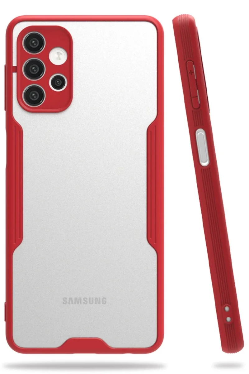 Samsung Galaxy A72 Kılıf Platin Silikon - Kırmızı Fiyatı, Yorumları ve Özellikleri