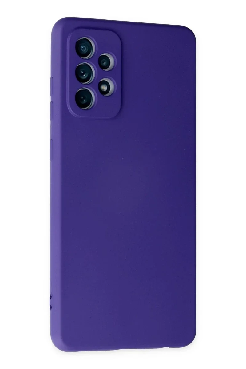 Samsung Galaxy A72 Kılıf Nano içi Kadife Silikon - Mor Fiyatı, Yorumları ve Özellikleri