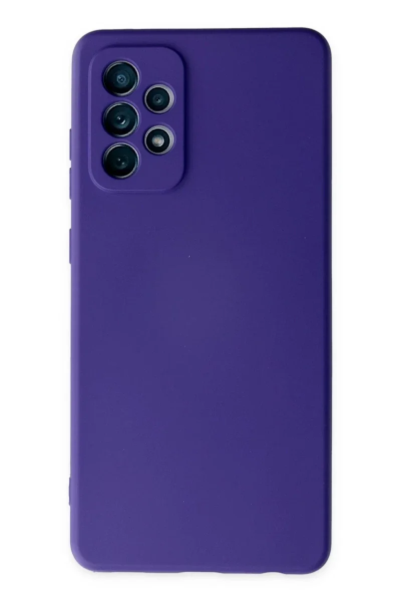 Samsung Galaxy A72 Kılıf Nano içi Kadife Silikon - Mor Fiyatı, Yorumları ve Özellikleri
