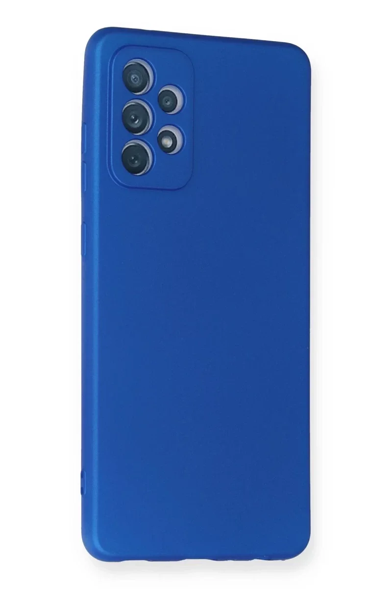 Samsung Galaxy A72 Kılıf First Silikon - Mavi Samsung Galaxy A72 Kılıf First Silikon - Mavi