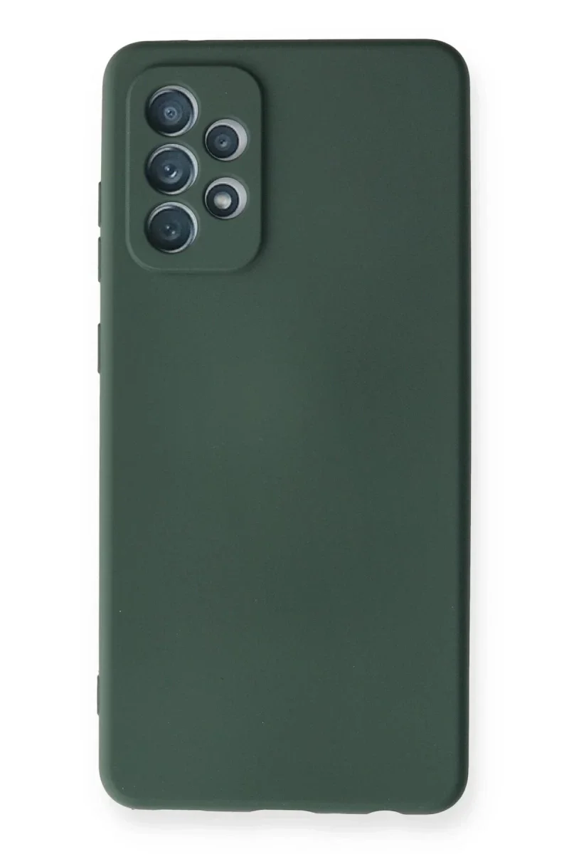 Samsung Galaxy A72 Kılıf Nano içi Kadife Silikon - Koyu Yeşil Fiyatı, Yorumları ve Özellikleri