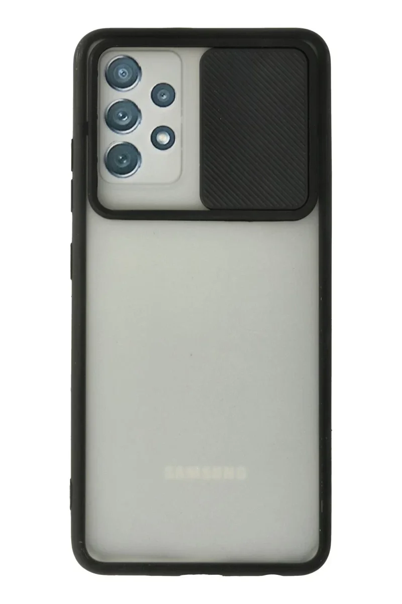 Samsung Galaxy A72 Kılıf Palm Buzlu Kamera Sürgülü Silikon - Siyah Fiyatı, Yorumları ve Özellikleri