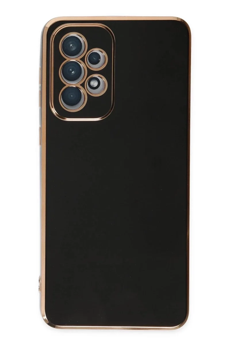 Samsung Galaxy A73 5G Kılıf Volet Silikon - Siyah