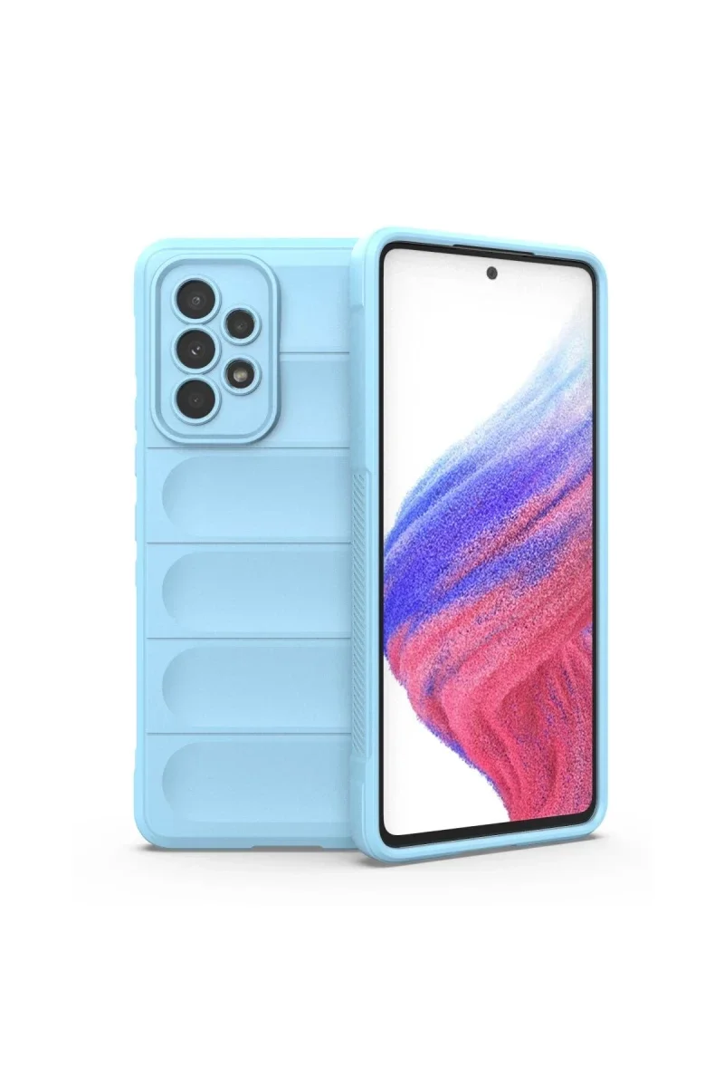 Samsung Galaxy A73 5G Kılıf Optimum Silikon - Sky Blue Fiyatı, Yorumları ve Özellikleri