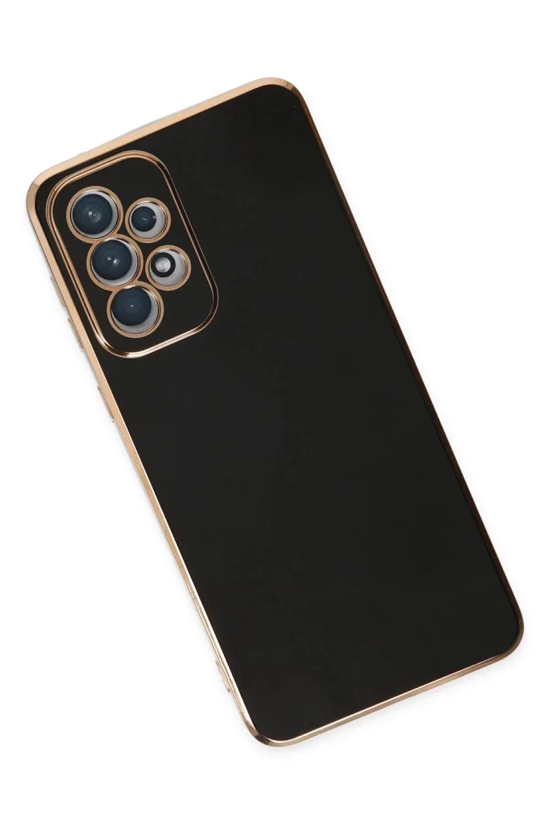 Samsung Galaxy A73 5G Kılıf Volet Silikon - Siyah