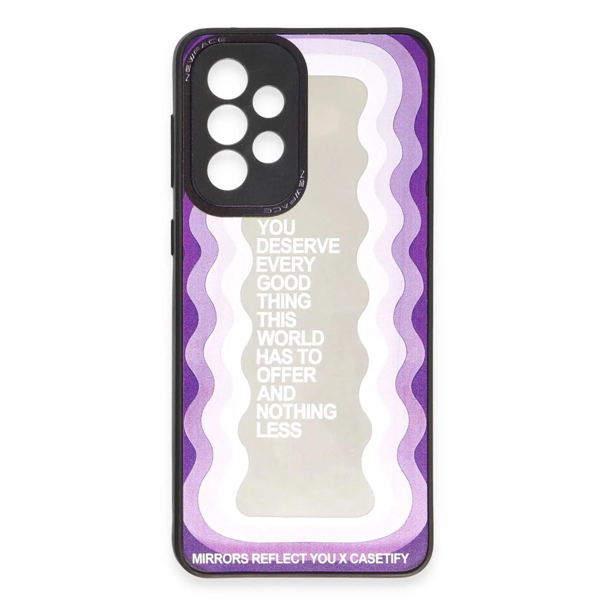 Samsung Galaxy A73 5G ile Uyumlu Mirror Desenli Kılıf - Parlak Ayna Efektli Kapak Samsung Galaxy A73 5G ile Uyumlu Mirror Desenli Kılıf - Parlak Ayna Efektli Kapak