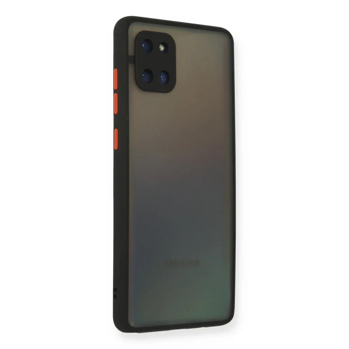 Samsung Galaxy A81 / Note 10 Lite Kılıf Montreal Silikon Kapak - Siyah Samsung Galaxy A81 / Note 10 Lite Kılıf Montreal Silikon Kapak - Siyah - Görsel 2