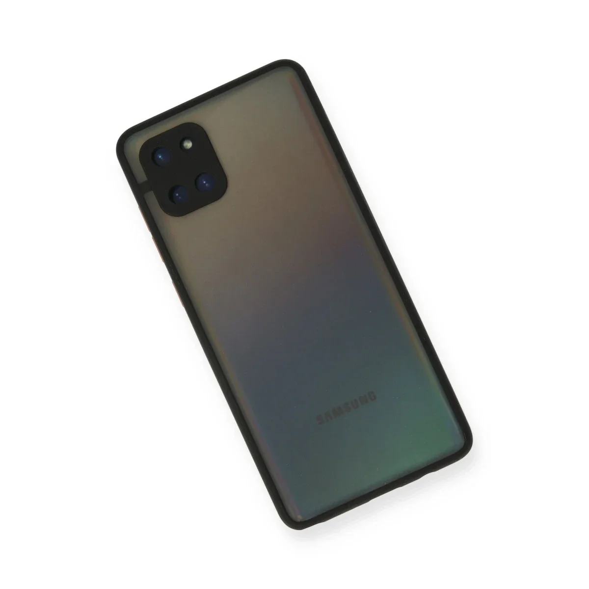 Samsung Galaxy A81 / Note 10 Lite Kılıf Montreal Silikon Kapak - Siyah Samsung Galaxy A81 / Note 10 Lite Kılıf Montreal Silikon Kapak - Siyah - Görsel 3