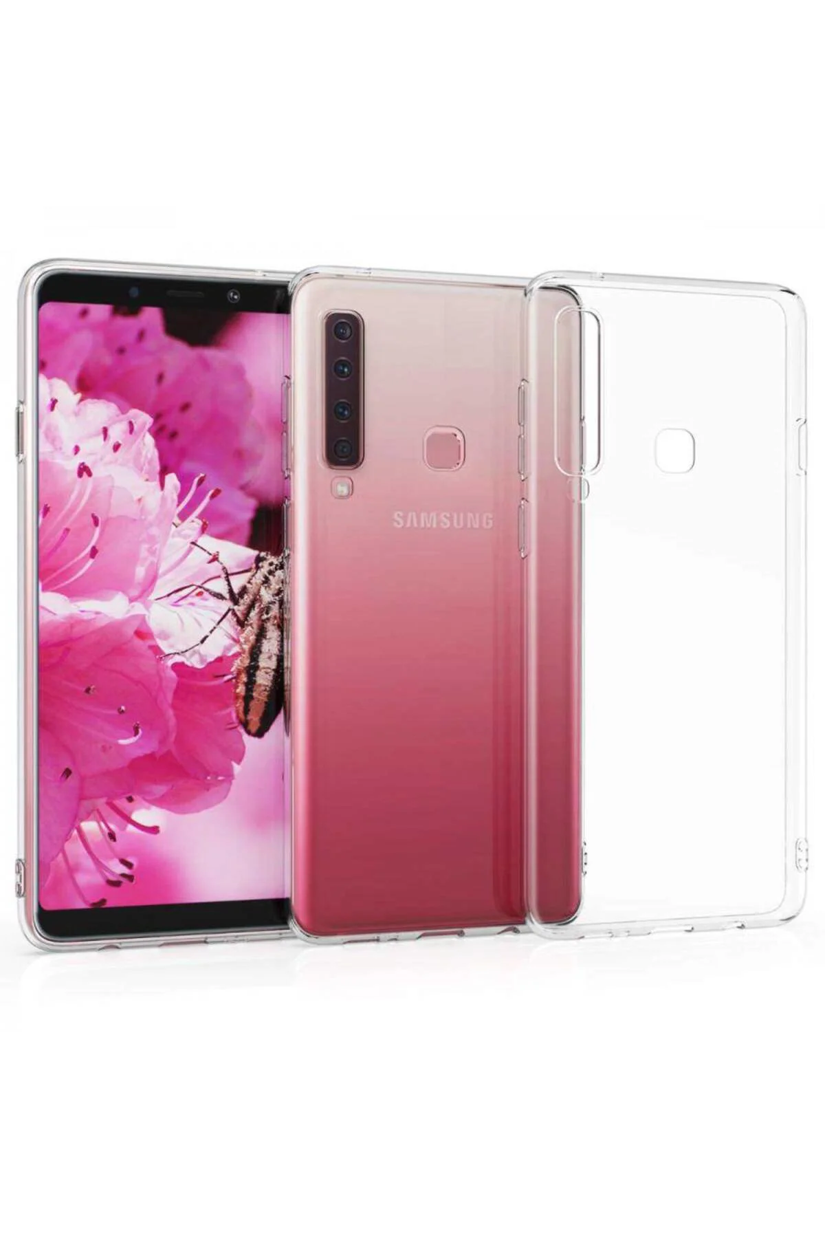 Samsung Galaxy A9 2018 2.0 MM Korumalı Silikon Kılıf Şeffaf