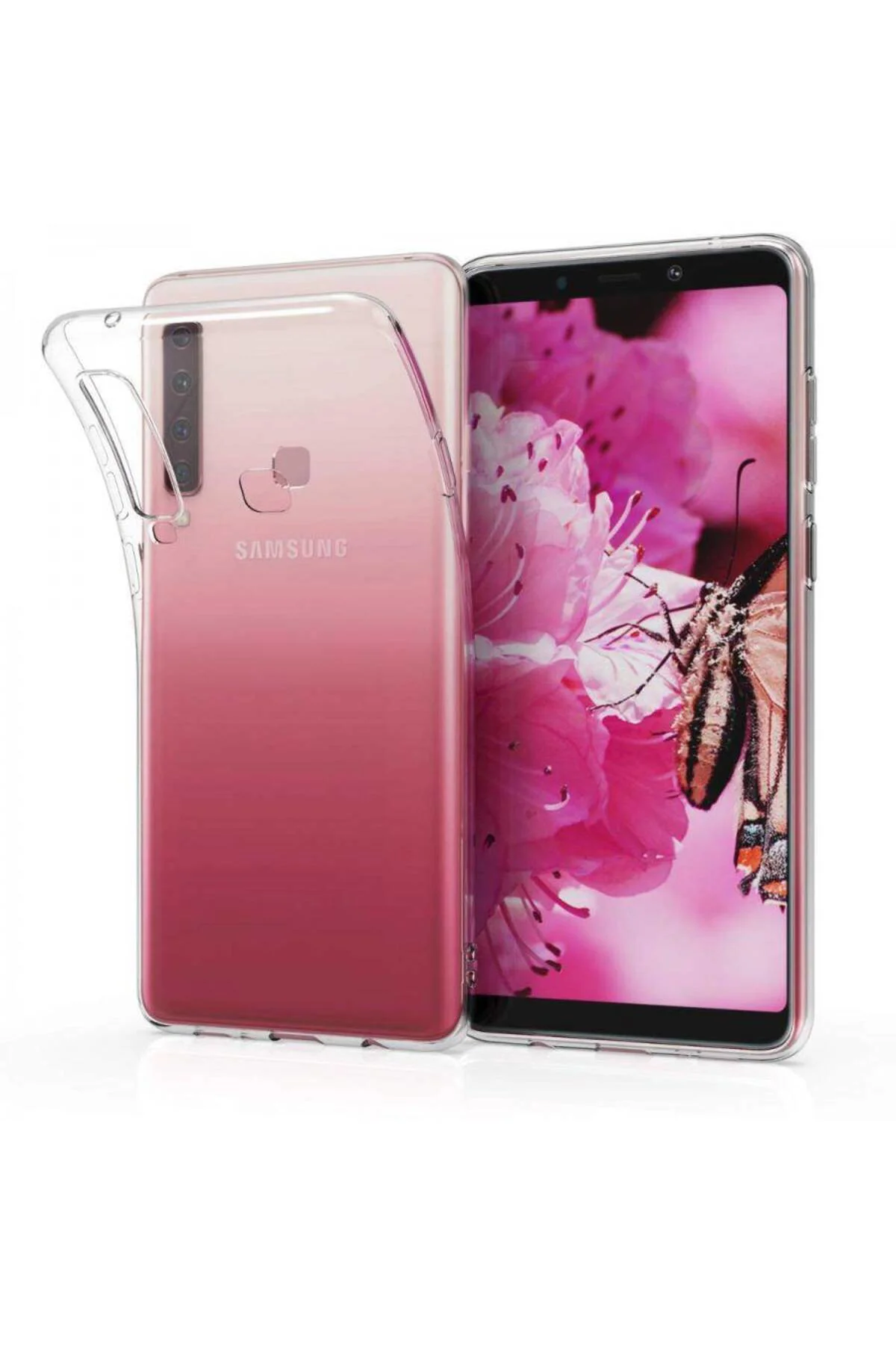 Samsung Galaxy A9 2018 2.0 MM Korumalı Silikon Kılıf Şeffaf