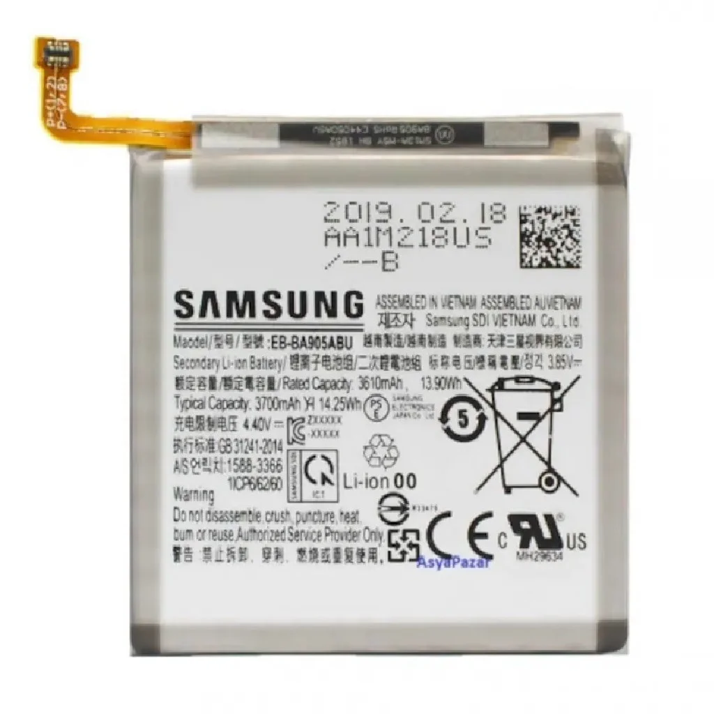 Samsung Galaxy A90 2019 Pil Batarya Eb-Ba905Abu 3610 Mah